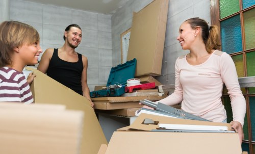 Moving van supporting a London home relocation