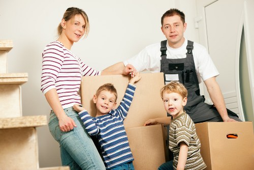 Commercial moving van support for London office relocations