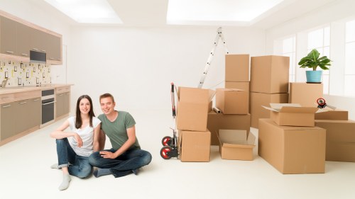 Removal team planning a London property relocation