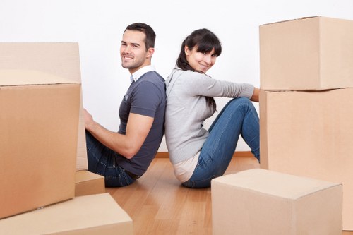 Residential moving van service for London flats and houses