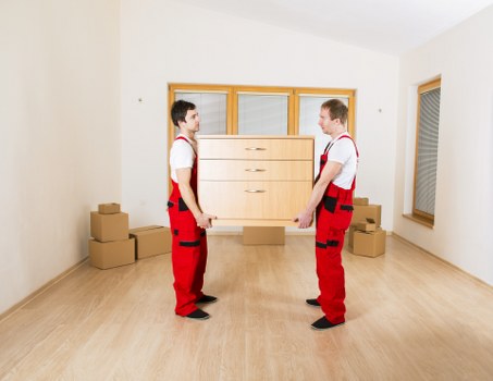 Professional moving truck service for flats and offices in London