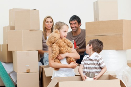 Safe handling of furniture during a move in London