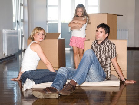 Cubic-yard loading estimate for a furniture removal job in London
